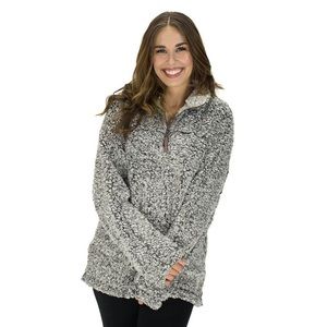 True Grit Charcoal Frosty Tip Pullover